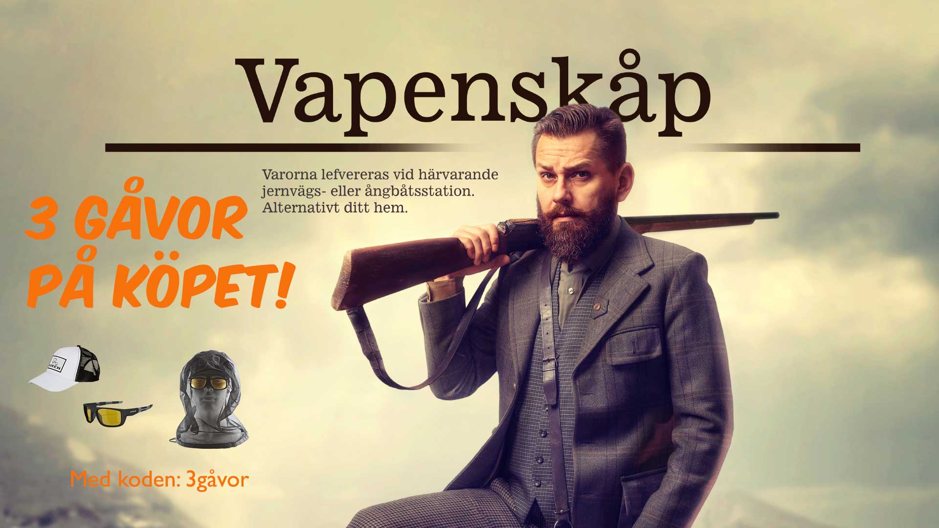 3 gåvor på köpet!